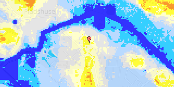 Ekstrem regn på Assentorpvej 50