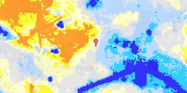 Ekstrem regn på Assentorpvej 87