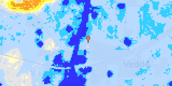 Ekstrem regn på Bakketorvet 9B