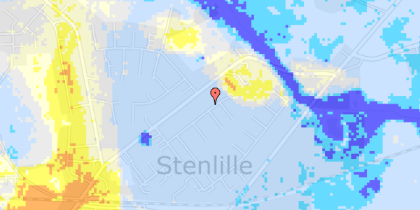 Ekstrem regn på Drosselvej 17