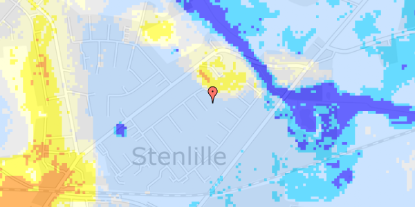 Ekstrem regn på Drosselvej 37