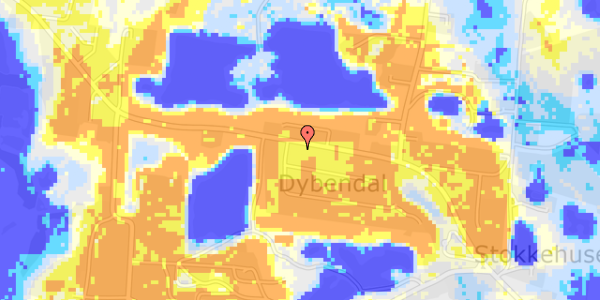 Ekstrem regn på Duevej 1