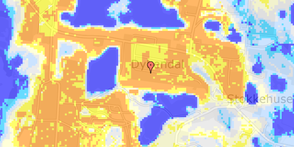 Ekstrem regn på Duevej 16