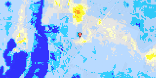 Ekstrem regn på Fredensvej 14