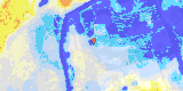 Ekstrem regn på Granbakkevej 34