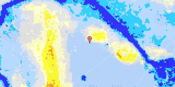 Ekstrem regn på Hyldevej 2