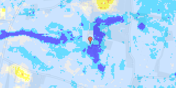 Ekstrem regn på Juliedalvej 10