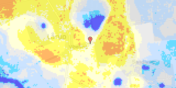 Ekstrem regn på Lårupvej 4