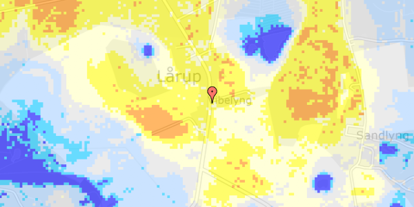 Ekstrem regn på Lårupvej 11