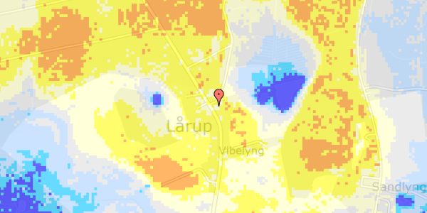 Ekstrem regn på Lårupvej 18