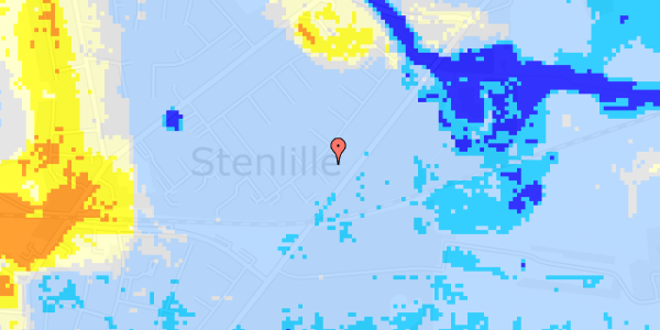 Ekstrem regn på Møllehusene 13