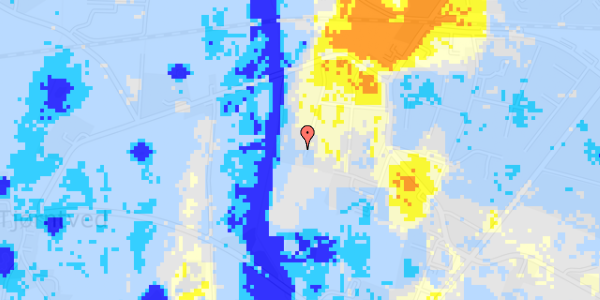 Ekstrem regn på Pilevej 10