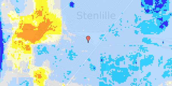 Ekstrem regn på Risagervej 4