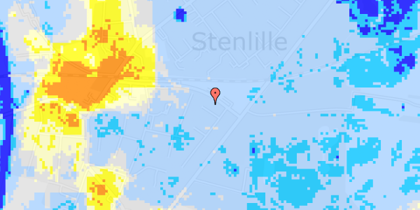 Ekstrem regn på Risagervej 6