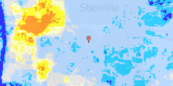 Ekstrem regn på Risagervej 16