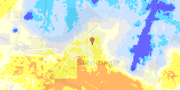 Ekstrem regn på Rønnevej 8