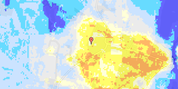 Ekstrem regn på Skolebakken 21