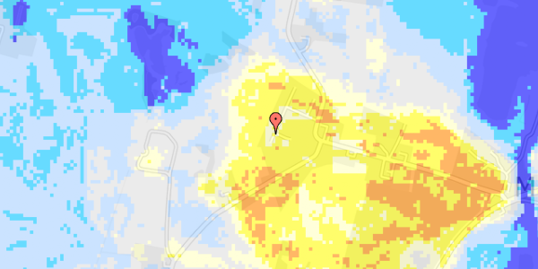 Ekstrem regn på Skolebakken 23