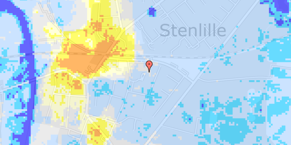 Ekstrem regn på Skovglimt 13