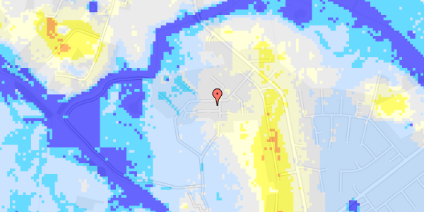 Ekstrem regn på Slettebjergvej 29