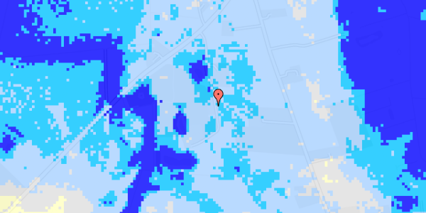 Ekstrem regn på Sorøvej 96