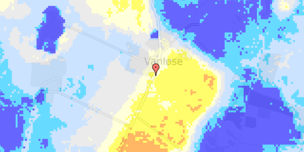 Ekstrem regn på Vanløsevej 22