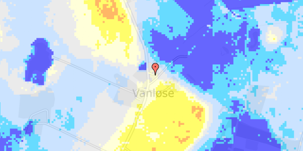 Ekstrem regn på Vanløsevej 35