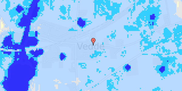 Ekstrem regn på Vedde Byvej 19