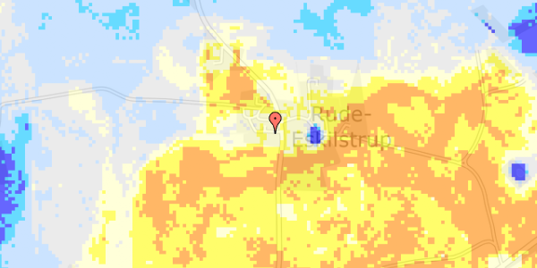 Ekstrem regn på Veddevej 21