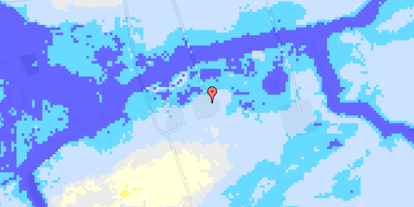 Ekstrem regn på Aggersvoldvej 22