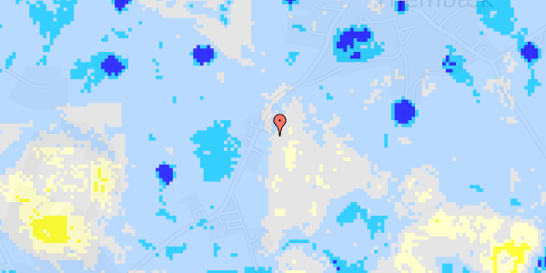 Ekstrem regn på Bakkedraget 22