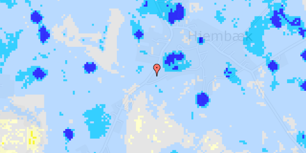 Ekstrem regn på Bakkedraget 26