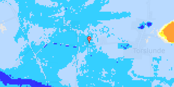 Ekstrem regn på Torslundevej 47