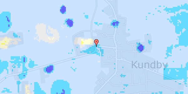 Ekstrem regn på Kirkebakken 18