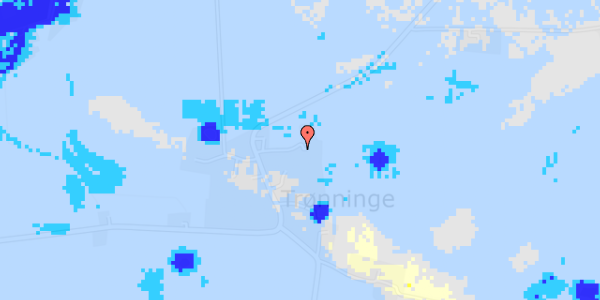 Ekstrem regn på Trønninge By 5