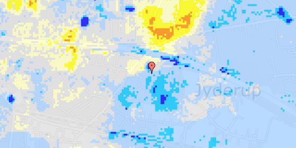 Ekstrem regn på Elmelunden 2