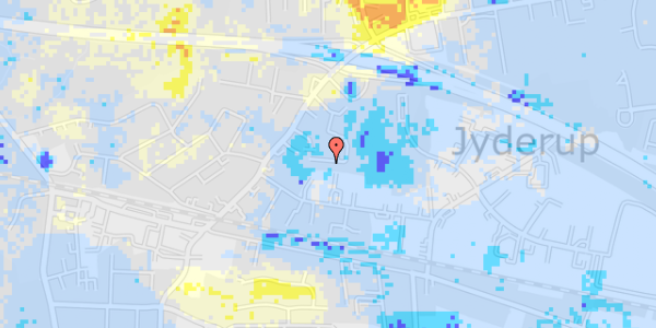 Ekstrem regn på Elmelunden 28