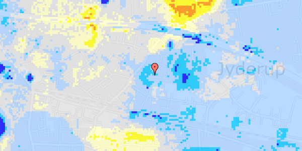 Ekstrem regn på Elmelunden 49