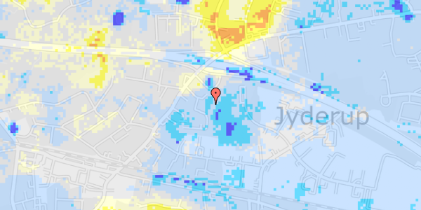 Ekstrem regn på Elmelunden 101