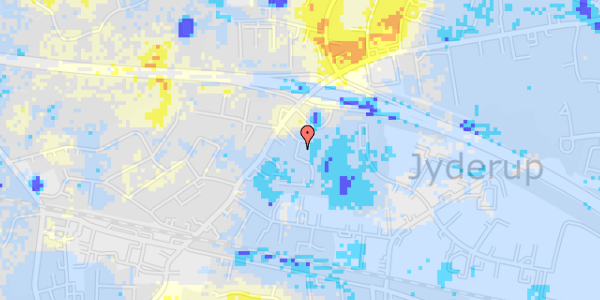 Ekstrem regn på Elmelunden 122