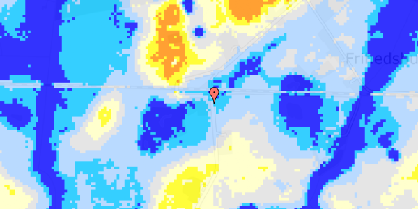 Ekstrem regn på Friheden 3