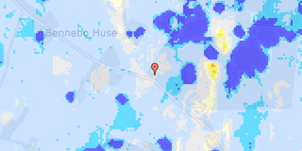 Ekstrem regn på Grydebjergvej 5