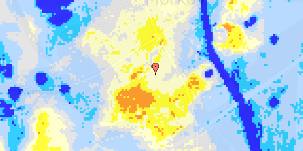 Ekstrem regn på Kildevangen 16