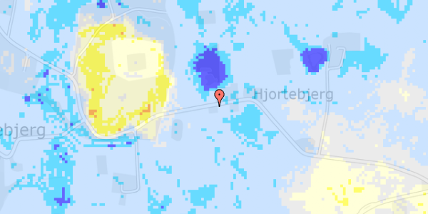 Ekstrem regn på Lindholtvej 10