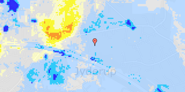 Ekstrem regn på Mosevænget 9A