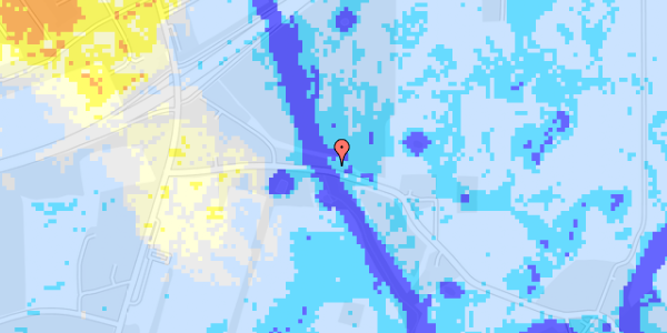 Ekstrem regn på Ringstedvej 55A