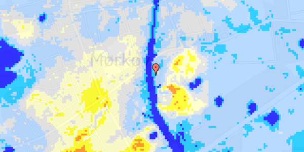 Ekstrem regn på Rævebæk 4