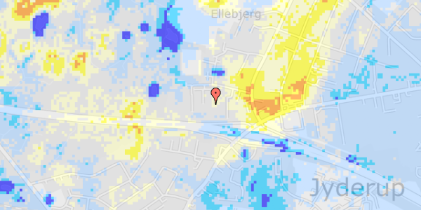 Ekstrem regn på Skovbrynet 19, 1. th