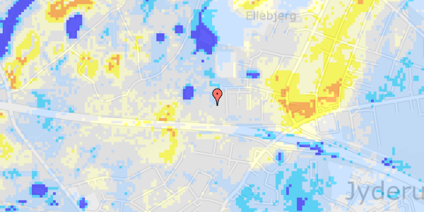 Ekstrem regn på Skovbrynet 85