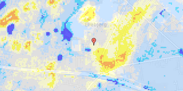 Ekstrem regn på Skovhaven 39